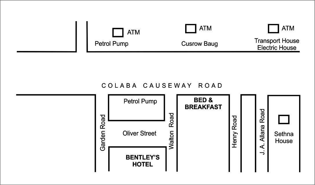 Bed And Breakfast At Colaba Мумбаї Екстер'єр фото